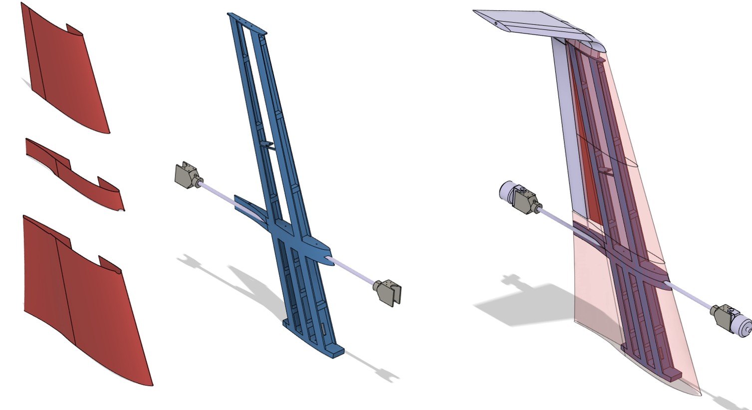 Peregrine wing CAD