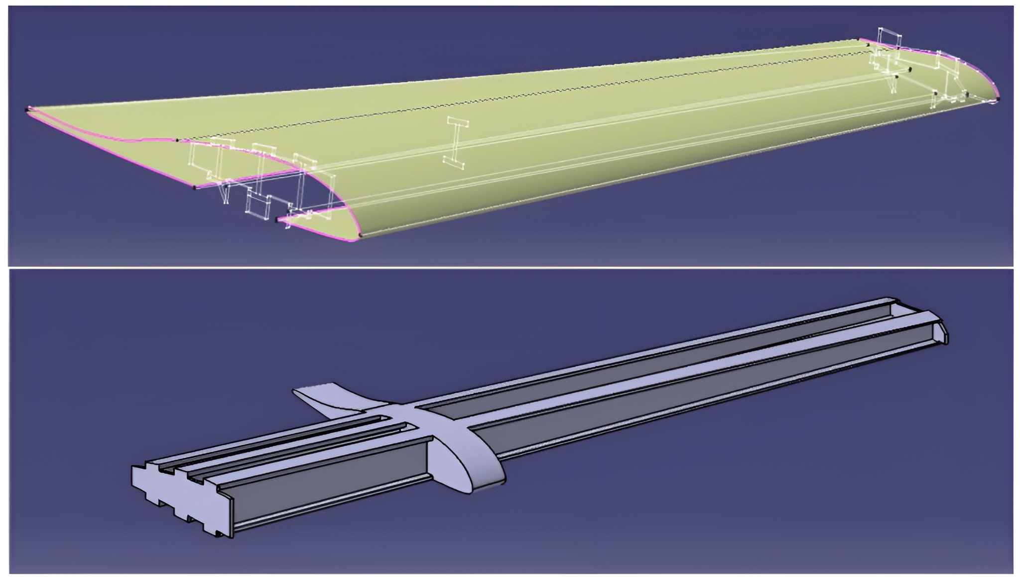 Peregrine wing geometry